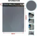 Small Courier Bags Flyers Poly Mailer - 26 X20.4 CM -gray color. 