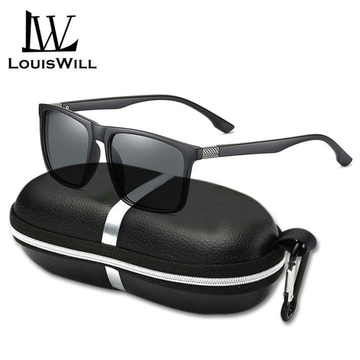 Louiswill Men Sunglasses Polarized Classical Fashion Glasses Uv400 Tac Lens