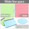 【ZOSR】Small Index Cards Index Cards With Ring Colored Index Cards 3x5 Index Cards Index Card Holder. 