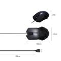 【WEJA】3-Button USB Optical Wired Mouse with 1.1M Cord Compatible with Windows 7/8/10/XP OS. 