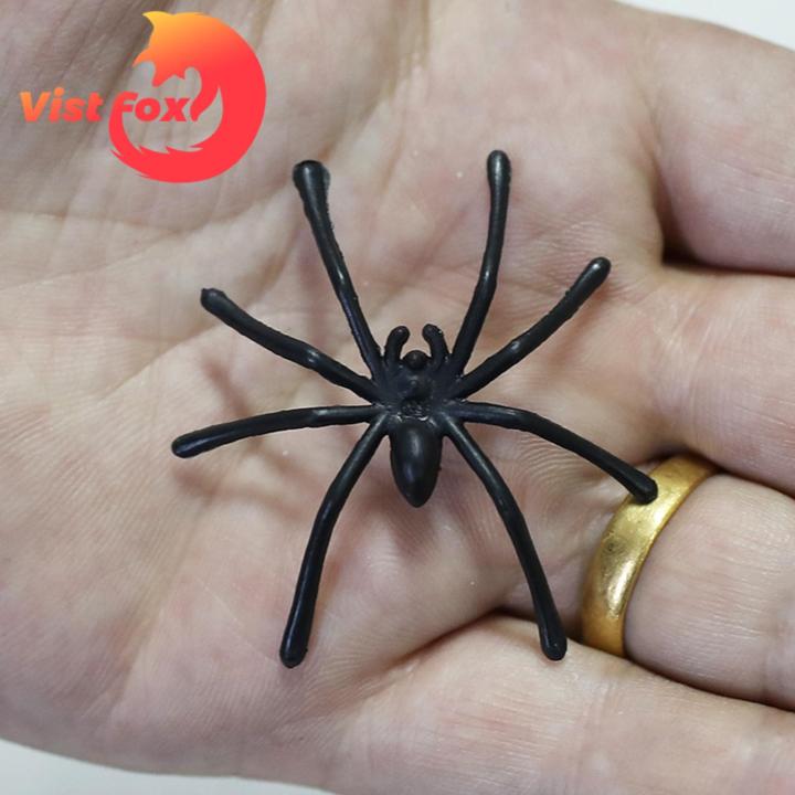 Fake%20Spiders%2030pcs%20Realistic%20Small%20Size%20Prank%20Scary%20Black%20Spiders%20Halloween%20Decoration%20Photography%20Prop%20Scary%20Spider%20Toys%20-%20Image%2010