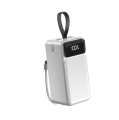 Aspor A319 22.5W 50000mAh Fast Charging Power Bank With 3 Inbuilt Cables. 