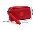 3 Zipper Unisex Cloth Coin Waterproof Wallet - Versatile and Secure. 