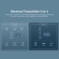 T11 BT 5.0 Audio Receiver Transmitter with 3.5mm LCD Screen 3.5 AUX Stereo USB Plug Wireless Adapter for Car PC TV Headset. 