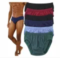 6 Pack Men's Briefs V Cut Cotton Underwear Sexy V-shape New design Woofy. 