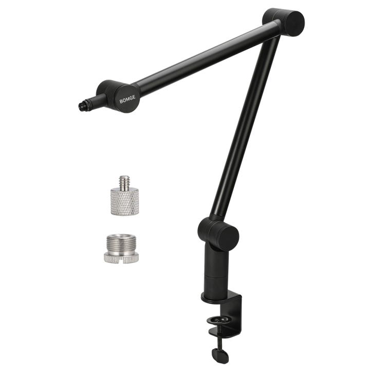 BOMGE%20Boom%20Arm%20Mic%20Stand%20-%20Adjustable%20Heavy%20Duty%20%20Suspension%20Boom%20Scissor%20Arm%20Stand%20with%20Cable%20Management%20Channels,%20Desk%20Clamp%20for%20Podcasts,%20Streaming,%20Gaming,%20Home%20Office,%20Recording%20-%20Image%209