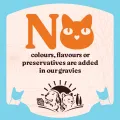 Kennel Kitchen Shreds in Gravy | Lamb with Chicken 70g | Wet Cat Food for Adult Cats and Kittens | Premium Cat Gravies with Natural Ingredients | Preservative Free(FROM INDIA)NUZ. 
