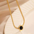 OYJR Kwintas Stainless Necklace Non Tarnish Vintage Nickless for Women Gold Chain Pendant Jewelry Accessories. 