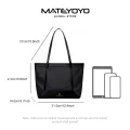 MATEYOYO Women's Travel Bag Large Capacity Bag Fashion Tote Bag Simple Shoulder Bag Quality Oxford Tote Handbag Beach Bag Ladies Sling Shopping Bag Lunch Bag. 