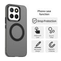 Magnetic Matte Phone Case For Honor X8c 4G Case Magsafe Wireless Charge For Honor X8c 4G чехол Funda Back Cover For Honor X8c 4G. 