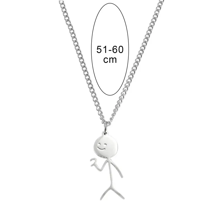 Couple%20Necklaces%202%20Pcs%20Couple%20Matching%20Necklaces%20Love%20Heart%20Gesture%20Best%20Friends%20Gift%20Unisex%20Pendant%20Necklace%20Alloy%20Necklace%20-%20Image%203