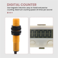 0-99999 LCD Digital Display Electronic Counter Punch Magnetic Induction Proximity Switch Reciprocating Rotary Counter. 