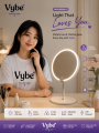 Vanity Makeup Mirror with Lights, Adjustable Brightness, 3 Colors LEDs, Flexible Multi-Angle for Makeup. 