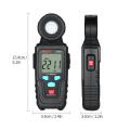 KOGEEK Mini Digital Lux Meter LCD Display Handheld Auto Range Illuminometer Luminometer Photometer Luxmeter Light Meter 0-200000 Lux with Max/Min/Data Hold Mode. 