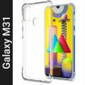 Samsung M31 Luxury Transparent Shockproof Silicone Case Back Cover. 
