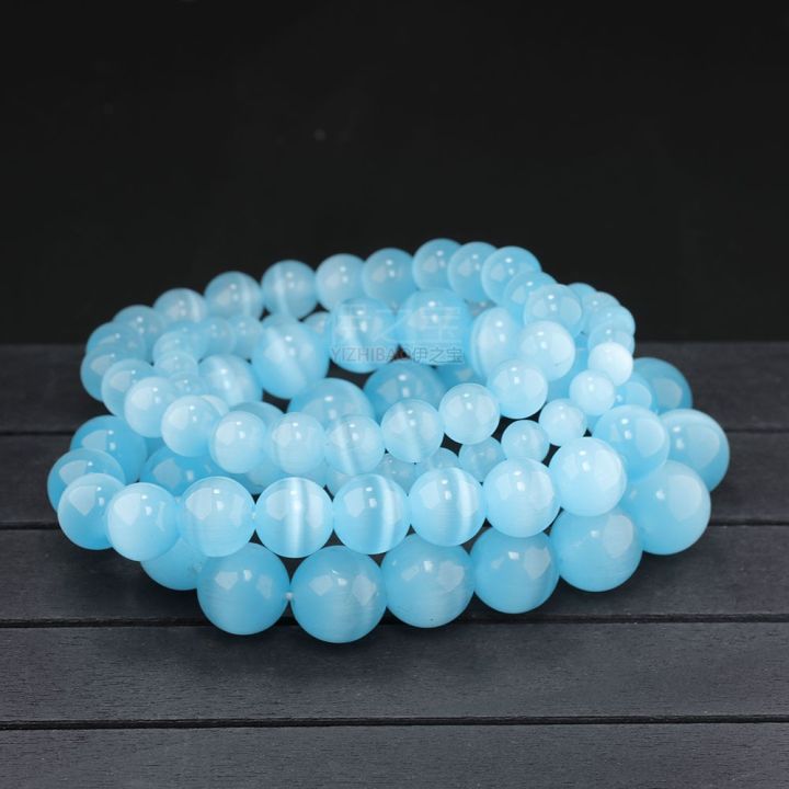Natural%20Ocean%20Blue%20Cat%20Eye%20Stone%20Bracelet%20-%2010mm%20-%20Image%202