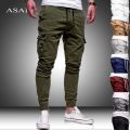 Men Pants Fashion Men Jogger Pants Men Fitness Bodybuilding Gyms Pants for Runners Clothing Autumn Sweatpants Size 3XL Mid. 