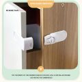 【HOT】 2Pcs/Set Child Safety Cabinet Lock Baby Anti-Theft Security Protector Prevent Babies From Opening The Door At Will Safety Locks. 