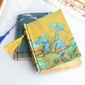 Chinese Retro Personal Diary Notebook Antique Tassels Blank Kraft Jounals Sketchbook Notebooks Notepad Student Stationery. 