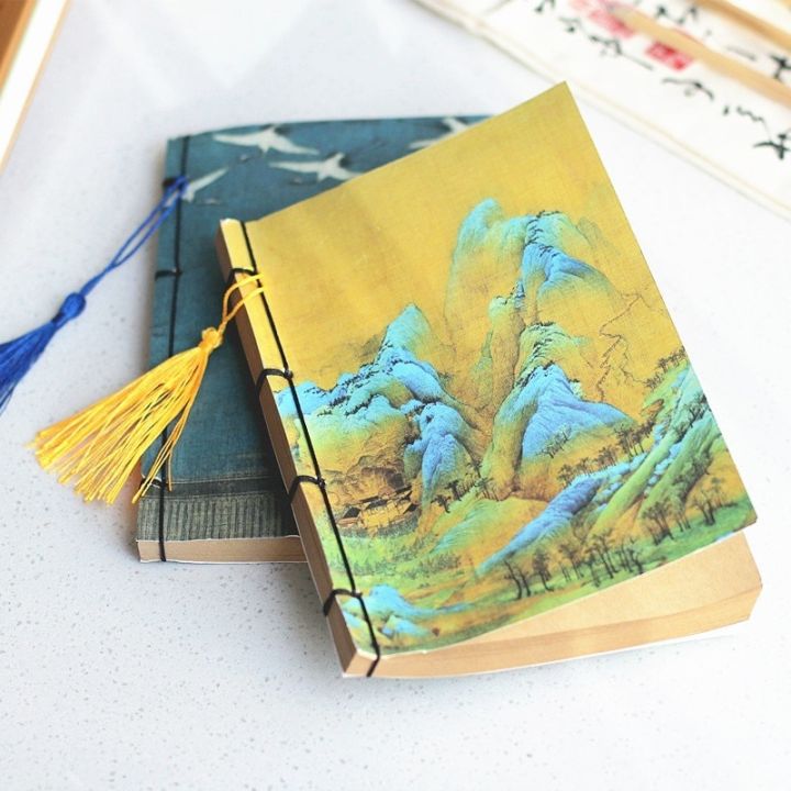 Chinese%20Retro%20Personal%20Diary%20Notebook%20Antique%20Tassels%20Blank%20Kraft%20Jounals%20Sketchbook%20Notebooks%20Notepad%20Student%20Stationery%20-%20Image%202