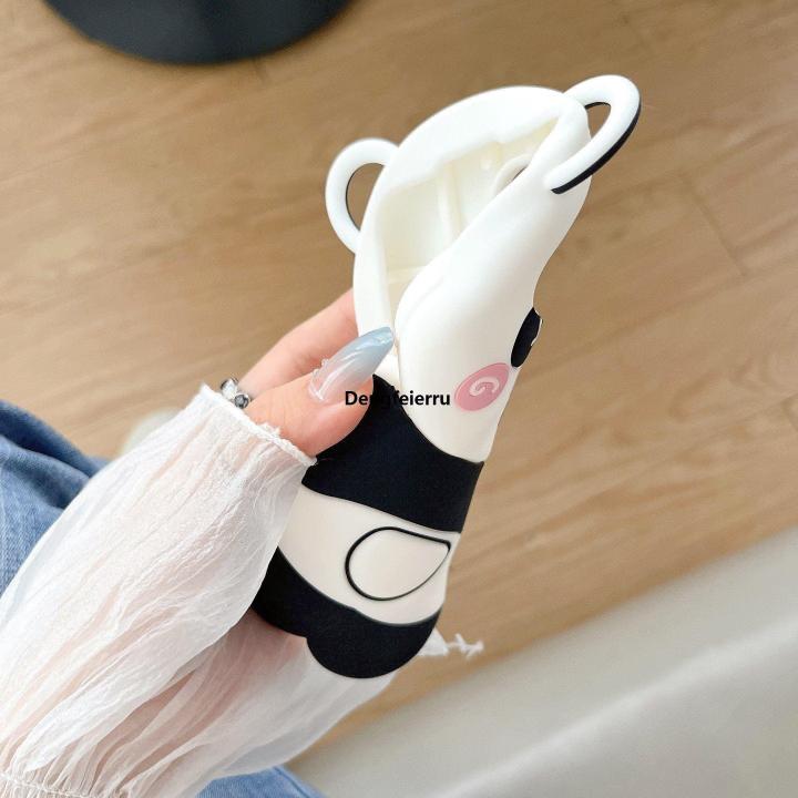 Dengfeierru%20Stereoscopic%20Cute%20Cartoon%20Panda%20Bear%20Phone%20Case%20For%20iPhone%20Sales%20promotion%2011%2012%2013%2014%2015%20Pro%20Max/Pro%20Silicone%20Soft%20Back%20Cover%20-%20Image%203