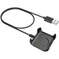 T500 Smart Watch Charger Charging Dock ZQWINT Magnetic T500/T55 Watch Charger, 2pin Magnetic Charging Cable Charging Pad, Black. 