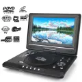 9.8Inch 16:9 Widescreen DVD player 270° LCD Screen Home Car TV DVD Player Portable VCD Compact Disc MP3 Viewer Game Function. 