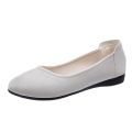 Yunying Baili Work Shoes Women's Black Career Interview Work Shoes Formal Wear Flat Heel Commuter Non-Slip Leather Shoes Women's Shoes. 