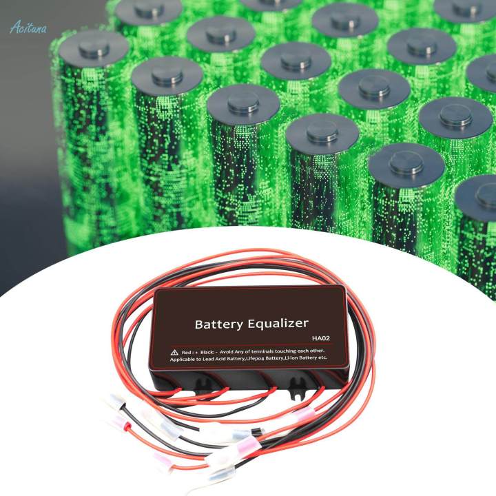 Battery Equalizer Balancer Battery System 48V Fittings Extend Battery connected