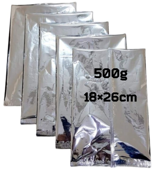 50pcs%2012x17cm%20100g%20Silver%20Aluminum%20Foil%20Bags%20with%20Tear%20Notch%20Heat%20Vacuum%20Seal%20for%20Food%20Storage%20-%20Image%205