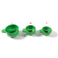 3PCs Mini Bird Parrot Food Bowl Set - Durable Plastic Feeder for Cage | Hygienic Feeding Solution. 