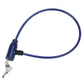 Universal Metal Cycling Safety Lock Anti-Theft Bicycle Lock With 2 Keys. 