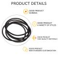 5 pieces 100 mm outer diameter 5 mm thick rubber seal oil-filtered O-rings. 