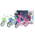Beautiful New MODEL BICYCLE 1:8 Alloy Ladies Bicycle Model Simulation Bicycle Ornaments Die Casting Metal bicycle Toy, Collectors, displays. 