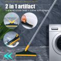 2 in 1 Brush and  Unique Design Go Deep Into the Dead Corner Gap Detachable Adjustment Versatile Floor Scrub Brush Floor Scrub Brush 2 In 1 Cleaning Brush Long Handle Removable Wiper Magic Broom Brush Squeegee Tile Kitchen Cleaning Tools​. 