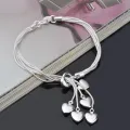 ZEBF--925 Sterling Silver Bracelet Woman Vintage Luxury Original Jewelry Accessories Fashion Designer Party Wedding Jewelry Gifts 2024. 