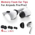 Memory Foam Ear Tips For Airpods Pro 2 1 Earbuds Cover Anti Noise Ear Plugs For Apple Air Pod Pods Pro Gen 2 Replacement Eartips. 