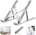 High Quality Alloy Stainless Steel Adjustable 11 - 17 inch Notebook Holder Bracket Laptop Stand. 