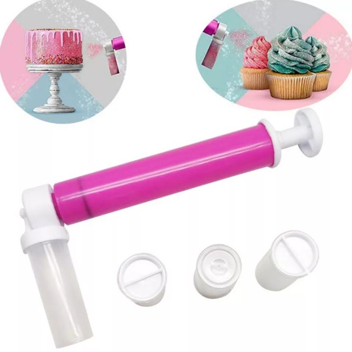 Cake Manual Airbrush Cake Spray Gun Decorating Spraying For Coloring Baking Decoration Tool Cupcakes Dessert Kitchen Accessories