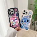 Cute baby Stitch Angel Phone Case For Xiaomi Redmi Note 8 9S 10 10S 11 12 13 Pro Plus 4G 5G Candy Color Soft TPU Back Cover. 