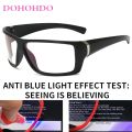 Anti-Blue Glasses Sports Men Vintage Computer Glasses Frame Gaming Eyeglass Protection Y2K Optical Lenses Eyewear. 