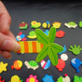 12PCs Animals Fridge Magnet Wooden Cartoon Fridge Stickers Children Educational Toys Set DIY Decor For Microwave Ovens Kitchen. 