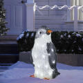 Light Up Penguin Christmas Penguin Decoration Christmas Figurine Christmas Led Penguin Light Up Decoration Indoor &Amp; Outdoor Decoration. 
