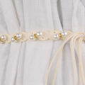 Elegant Pearl Waist Chain for Women Thin Rope Belt Adjustable Waistband Ladies Casual Dress Skirt Clothes Decorative Accessories. 