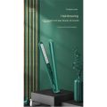 2 in 1 Dual-Purpose Hair Curler, Mini Hair Straightener, Travel Curling Iron,Portable Mini USB Hair Curler Green. 