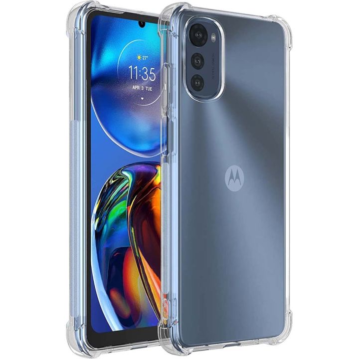 Pixfab Cover Motorola Moto E20 / E30 / E40 Con Anello E Supporto - Antiurto Nero