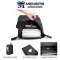 MENSPE Men Backpack Laptop Backpack Travel Backpack Business Bag Fashion College Backpack Casual Shoulder Bag Anti Theft Backpack Multi Layer Design Large Capacity School Bag Camping Bag. 