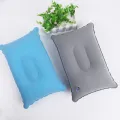 Inflatable Air Pillow Bed Sleeping Camping Pillow PVC Neck Stretcher Backrest Pillow for Travel Plane Head Rest Support. 