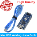 USB Mini V3 Arduino Nano 3.0 Bord With Bootloader ATMEGA328P IC CH340 USB Driver 16Mhz - With cable. 