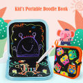 FLIPPED Doodle Book Drawing Pad Portable Reusable Erasable Writing Board Arts Crafts Toys Painting Kits for Kid Toddlers Activity Toy On Travel Airplane Boys Girls Age 3+. 